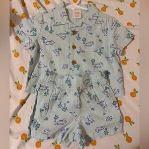 Jumping Beans Dinosaur Print Set